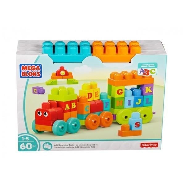 Конструктор Fisher Price Mega Bloks Поезд с буквами (DXH35) - фото 6