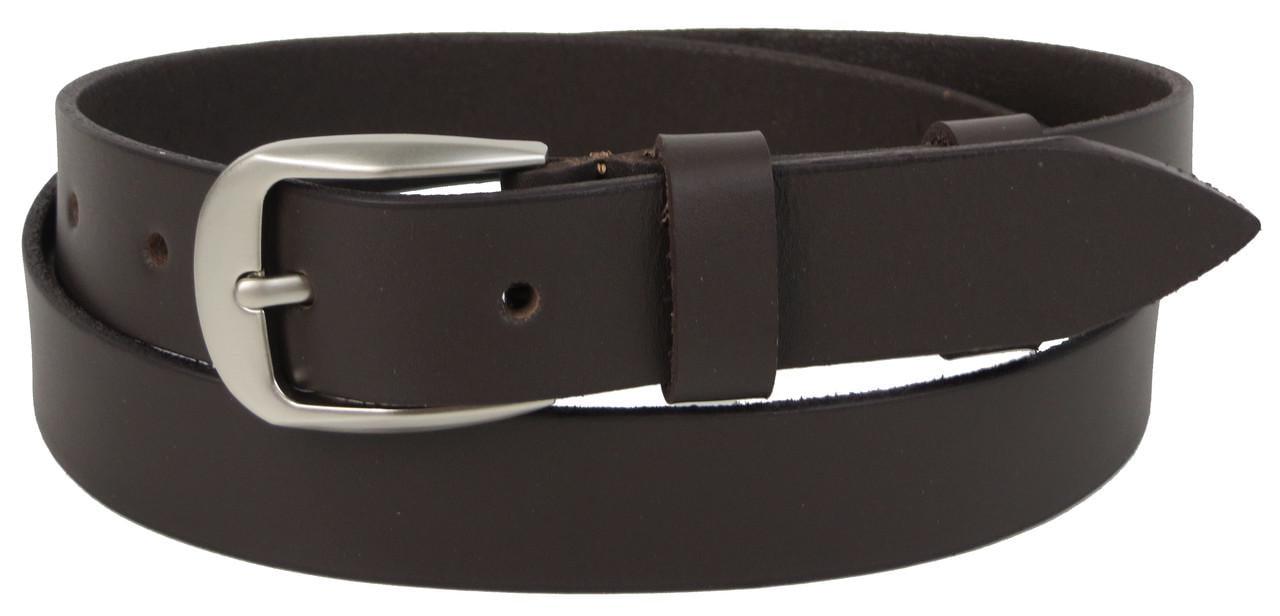 Ремень женский Skipper 1489-30 из кожи Темно-коричневый (2038559474) Ремень женский Skipper 1489-30 из кожи Темно-коричневый (2038559474)