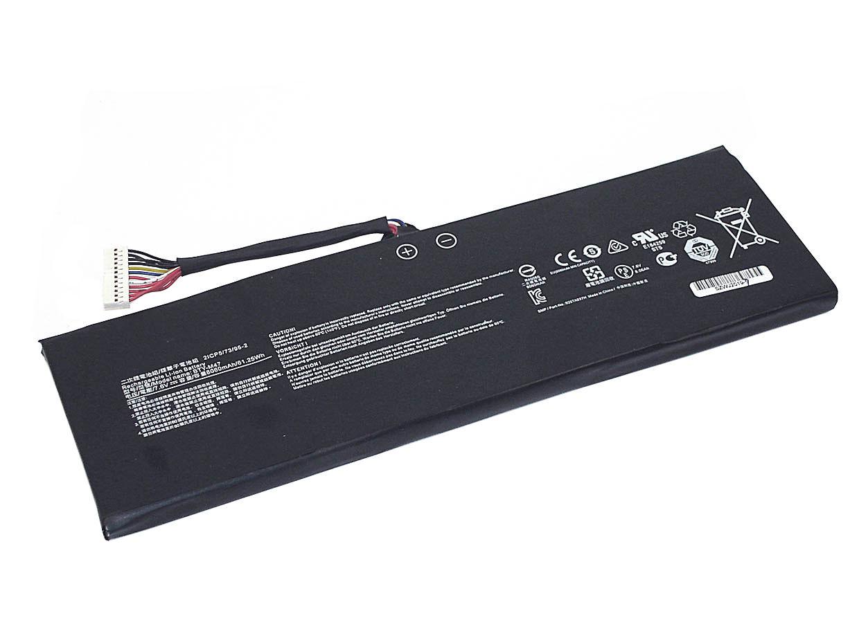 Акумуляторна батарея для ноутбука MSI BTY-M47 GS40 7,6V 8080 mAh (col79011081)