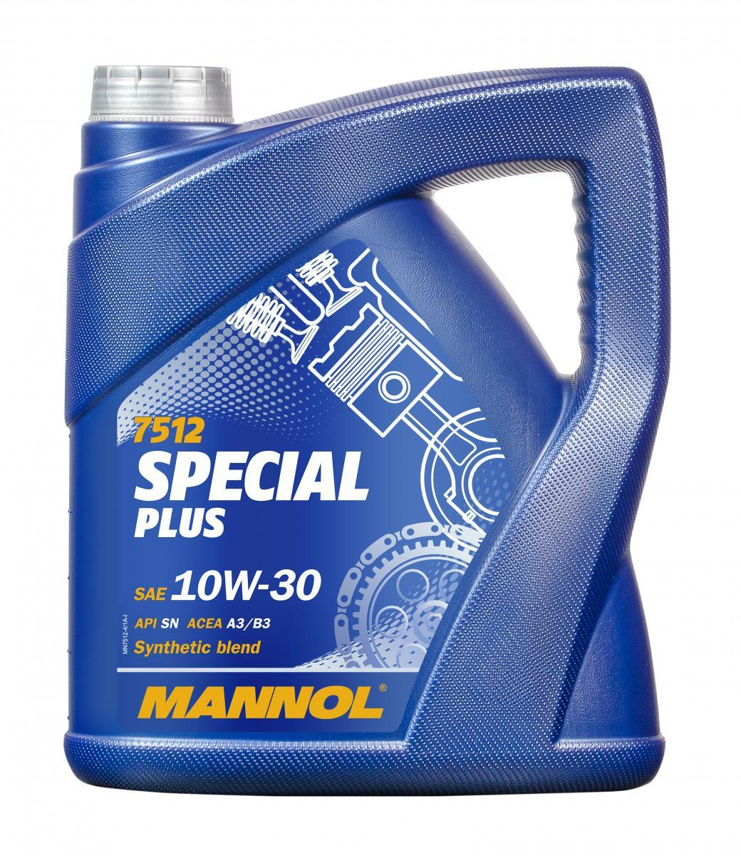 Моторне масло Mannol 7512 SPECIAL PLUS 10W-30 4 л (MN7512-4)