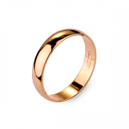 Кольцо с золотым покрытием 96299 Italina р. 17 Золотой