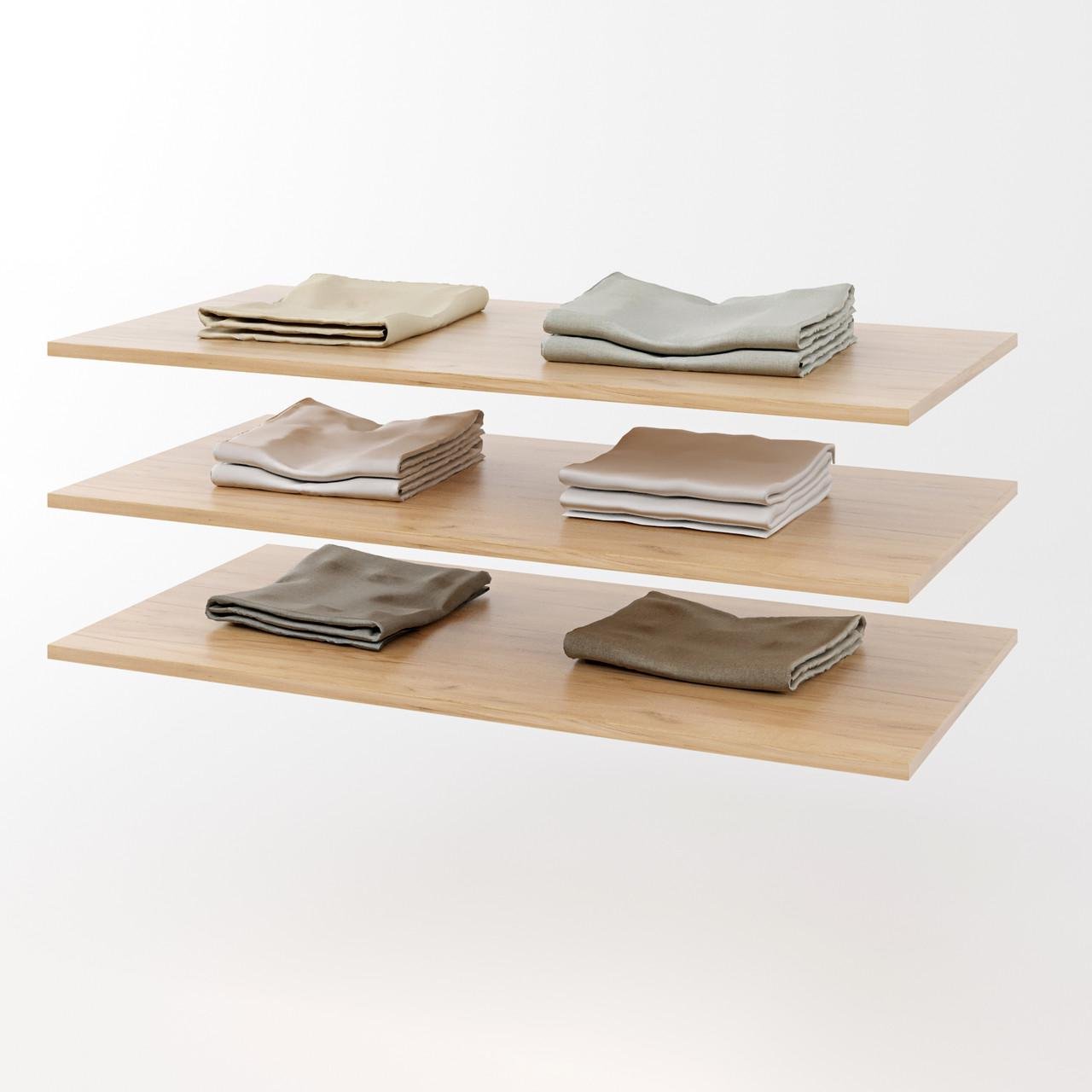 Полки для шкафа-1000 Эверест Либерти 3 шт. Дуб крафт золотой (DTM-2229)