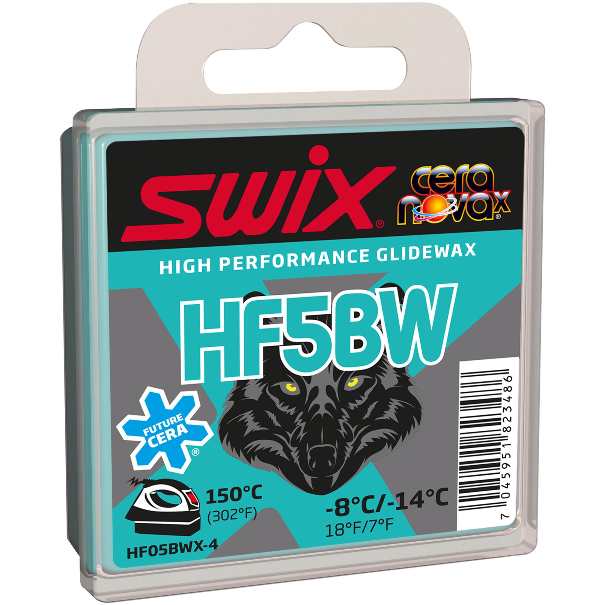 Парафін Swix HF5BWX Black W -8 °C/-14°C 40g (1052-HF05BWX-4)