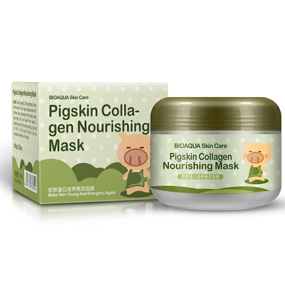 Питательная маска bioaqua Pigskin Collagen с коллагеном ночная (126191) Питательная маска bioaqua Pigskin Collagen с коллагеном ночная (126191)