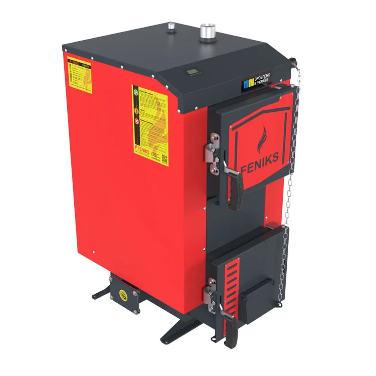 Котел твердопаливний Feniks A 12 кВт з ручним управлінням (F.FAM12) Котел твердопаливний Feniks A 12 кВт з ручним управлінням (F.FAM12)