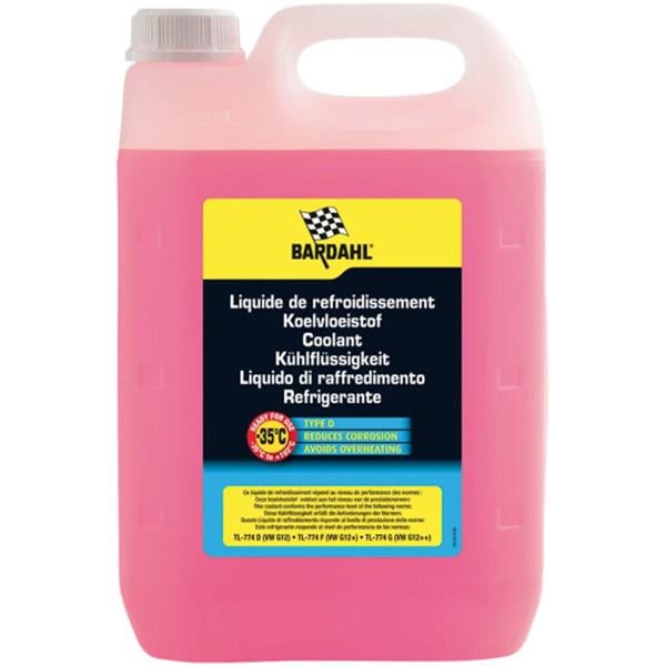 Антифриз Bardahl Liquide De Refroidissement Rouge -35 °C G12+ 20 л Красный (8515)