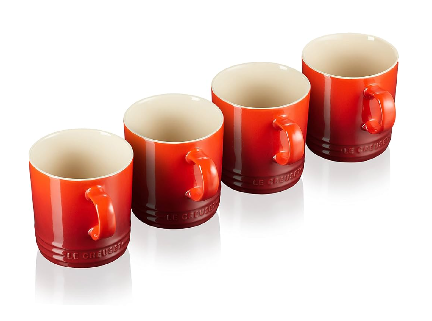 Набор чашек для чая Le Creuset Cerise 4 шт. 350 мл (79113350600000) - фото 5 Набор чашек для чая Le Creuset Cerise 4 шт. 350 мл (79113350600000) - фото 5