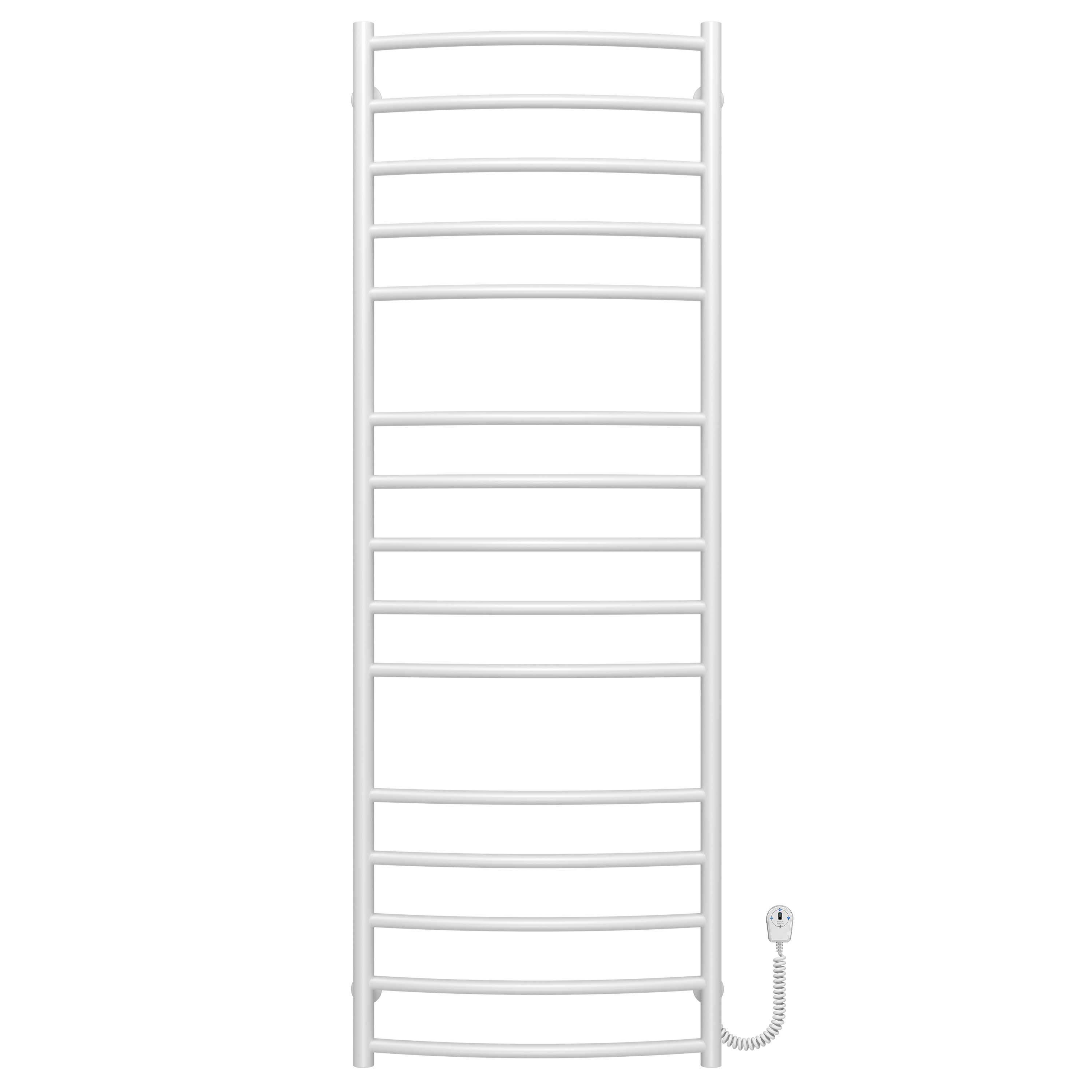Полотенцесушитель электрический Deffi Классик Элит П15 EF16 правое подключение нержавеющая сталь 500х1500 мм Белый (C.KE.150.50.15.EWR5)
