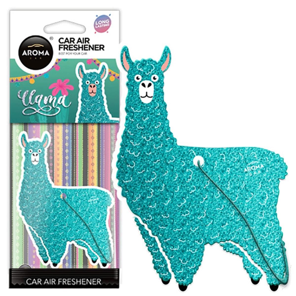 Ароматизатор Aroma Car Cellulose Glitter SeriesLama (4240)