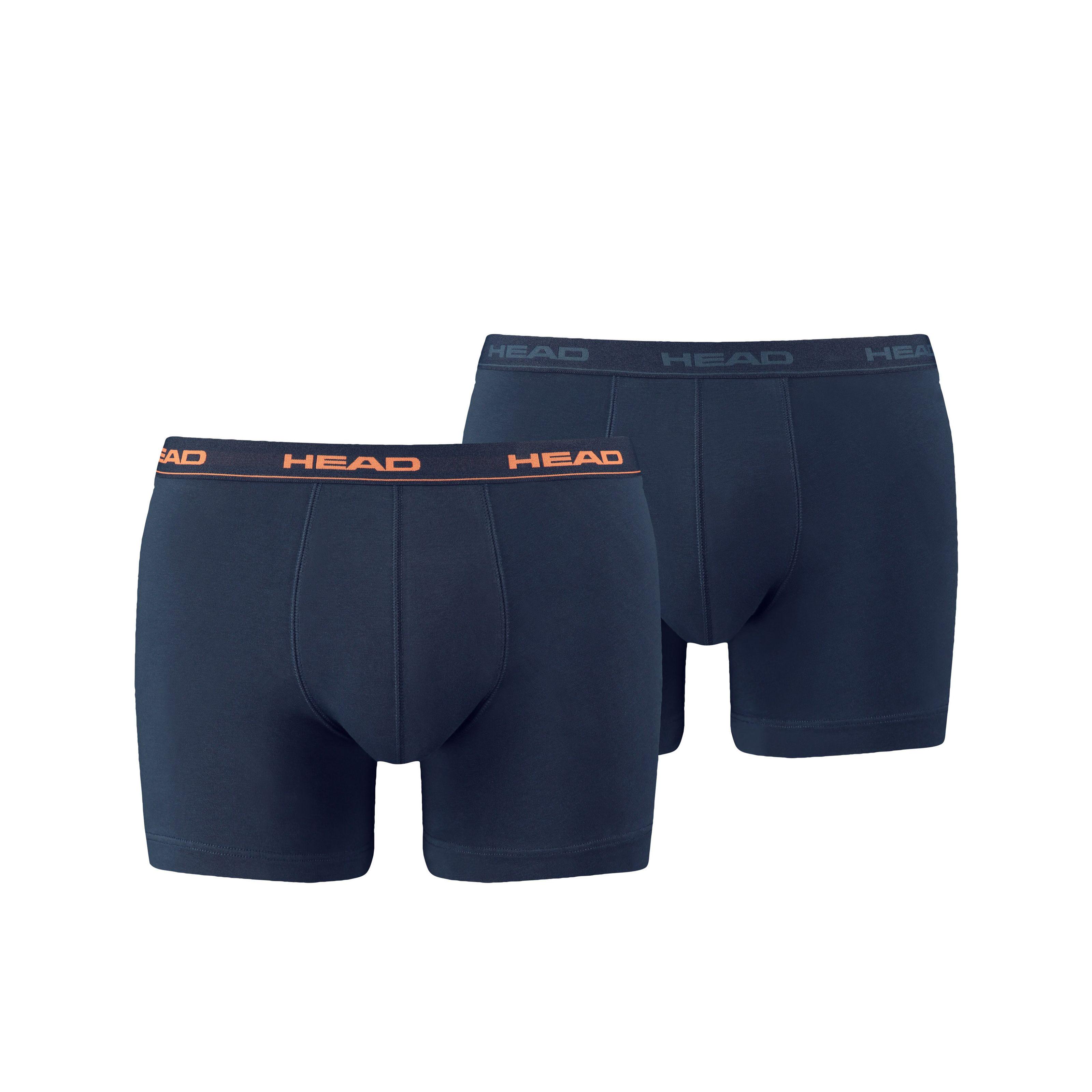 Трусы-боксеры Head Basic Boxer 2-pack S Navy/Blue (841001001-493)