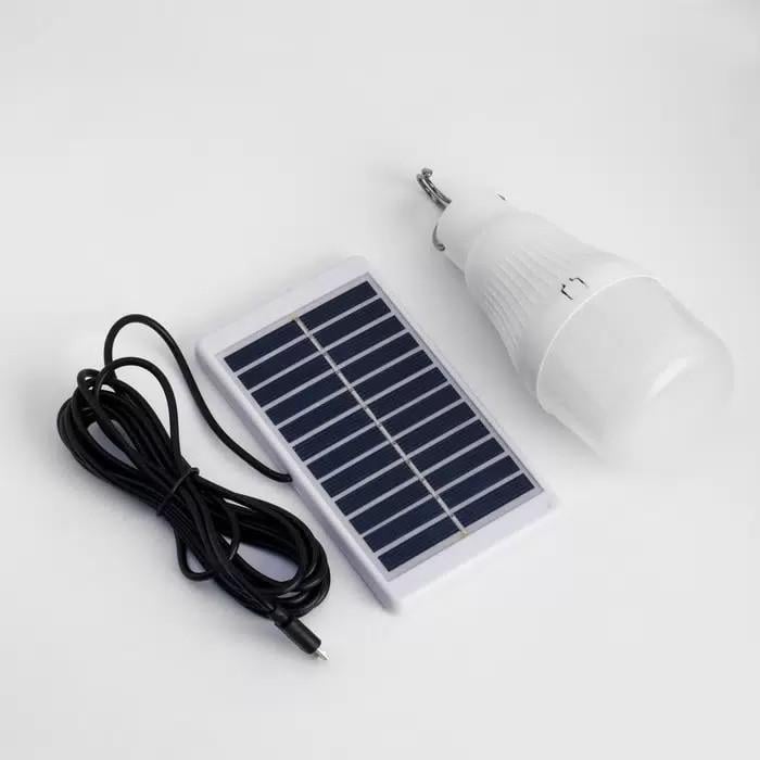Світлодіодна лампочка Cclamp CL-022 10 W на акумуляторі з сонячною панеллю (9115) - фото 9 Світлодіодна лампочка Cclamp CL-022 10 W на акумуляторі з сонячною панеллю (9115) - фото 9