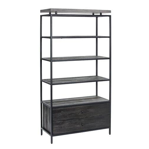 Стеллаж для хранения Loft NS-1873 1830x900x400 мм Черный (6156d5833edc877ba858999c)