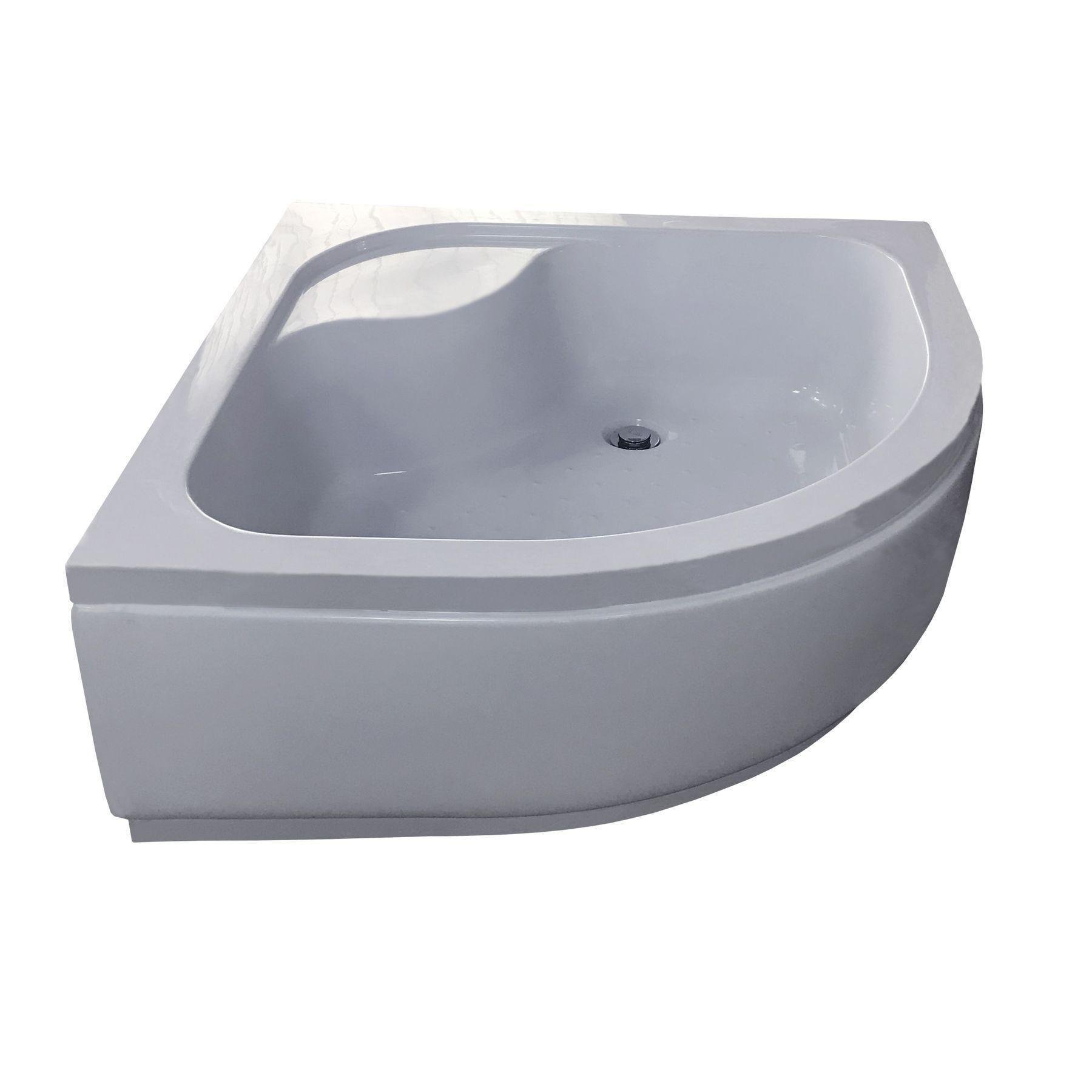 Душевой поддон полукруглый Bravo GORA RH 90 см (000016312)