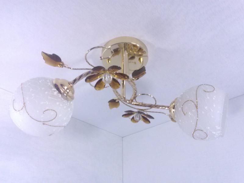 Люстра потолочная на 2 лампочки 4106/2-brown (5-4106/2-brown)