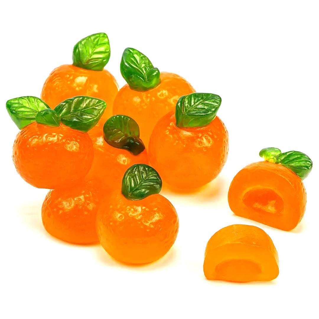 Цукерки желейні Jelly Candies 4D з начинкою Апельсина 500 г (32411070)
