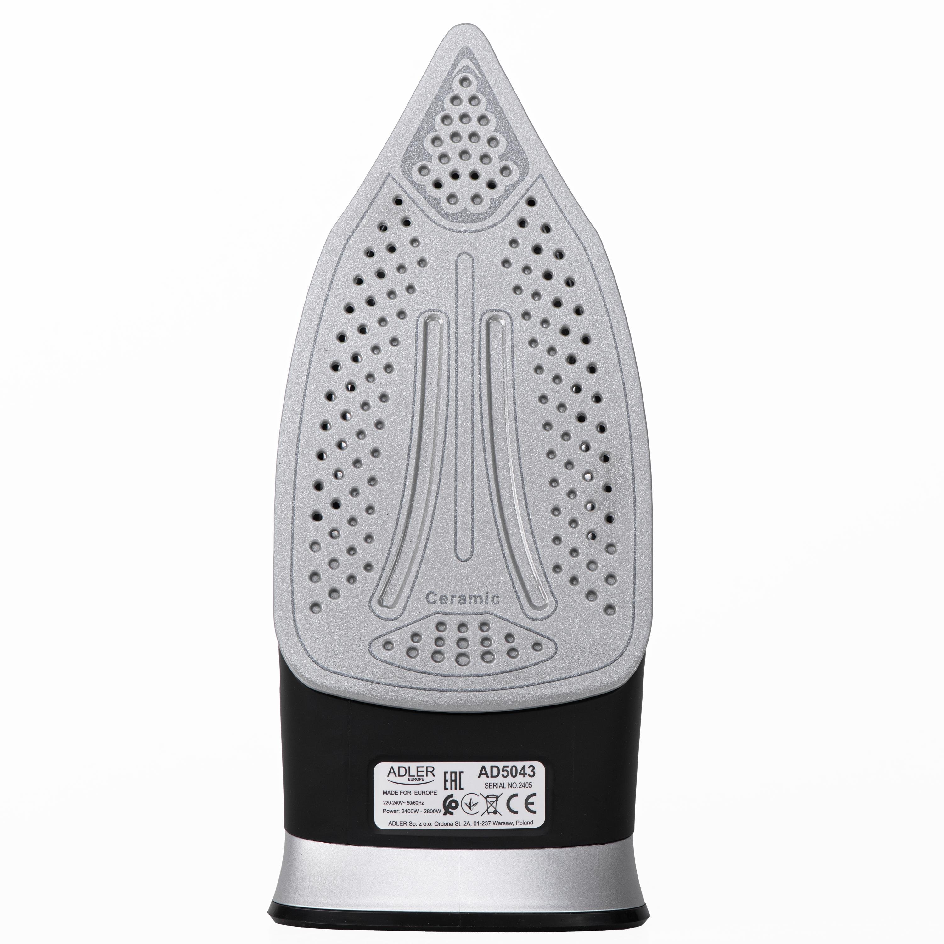 Утюг Adler беспроводной паровой (AD5043) - фото 2 Утюг Adler беспроводной паровой (AD5043) - фото 2