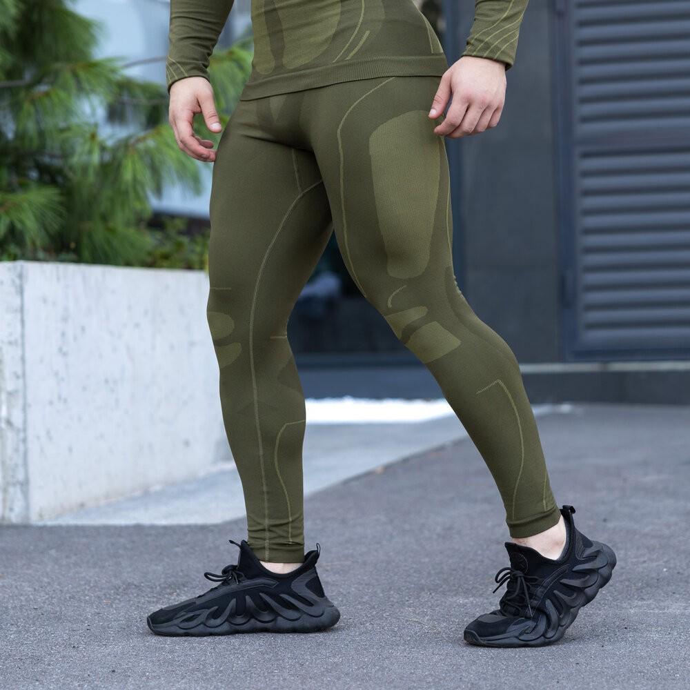 Термокомплект Pobedov Courage 2XL Хакі (13410634) - фото 3 Термокомплект Pobedov Courage 2XL Хакі (13410634) - фото 3