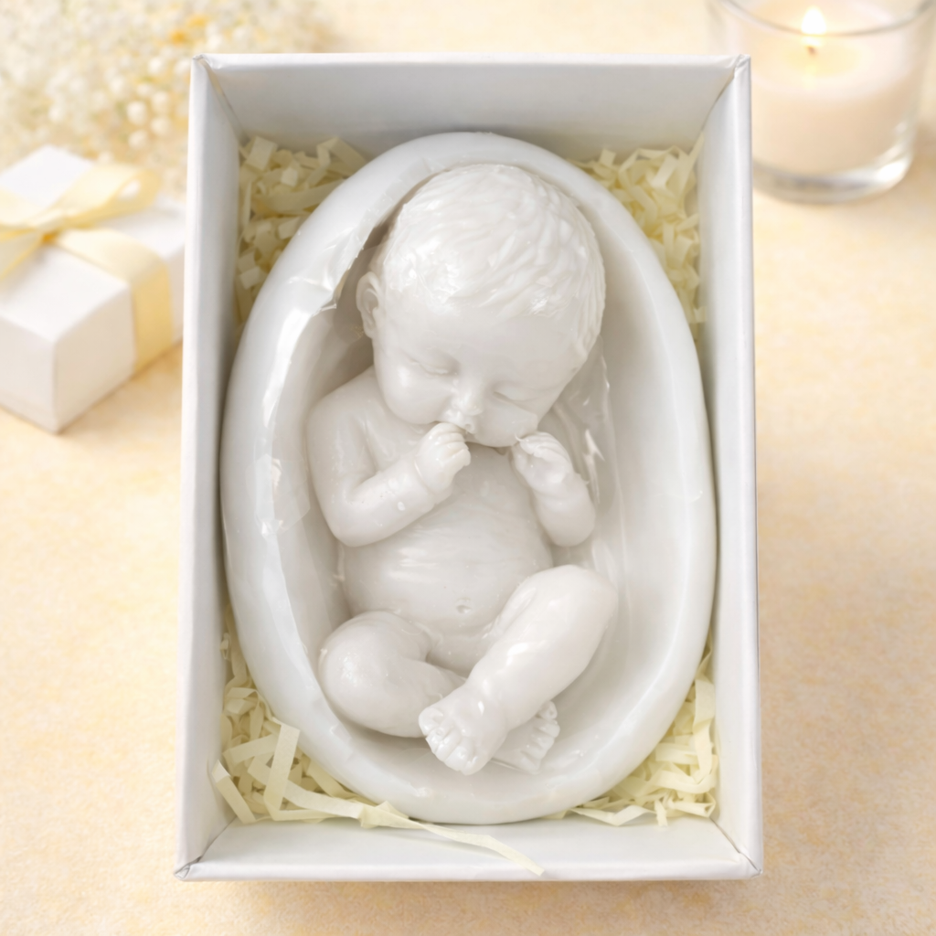 Мыло сувенирное фигурное Спящая девочка Белый Мыло сувенирное фигурное Спящая девочка Белый