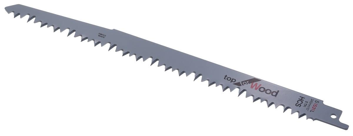 Сабельне полотно по дереву B S1531L Top for Wood код 2608650676 5 шт. (pilset137)