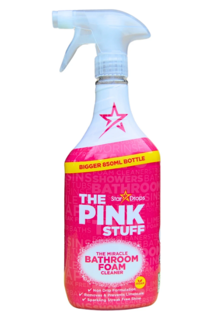 Спрей очищуючий для ванної кімнати The Pink Stuff Bathroom Foam Cleaner 850 мл