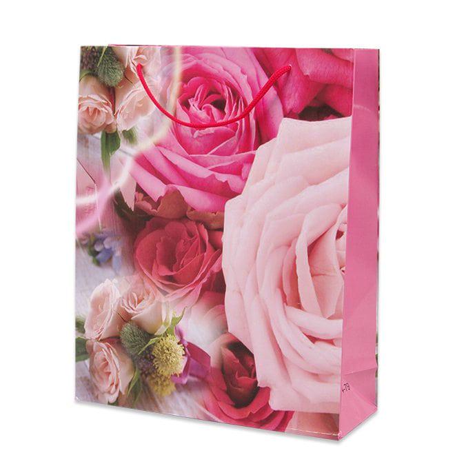 Пакет подарочный Flora микс 28х9х34 см 12 шт. (9404) - фото 5