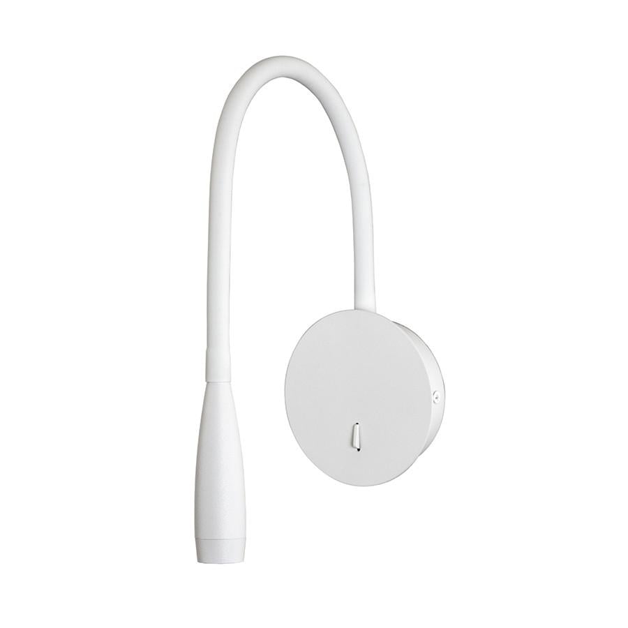 Бра светодиодная Levistella 920V35D35C WH Лофт с выключателем на корпусе Белый (2172279861)