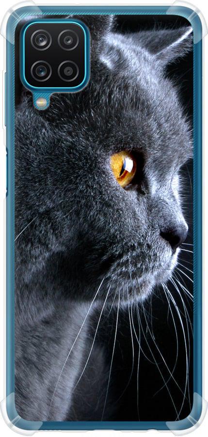 Чехол на Samsung Galaxy A12 A125F Красивый кот (3038sp-2201-42517)