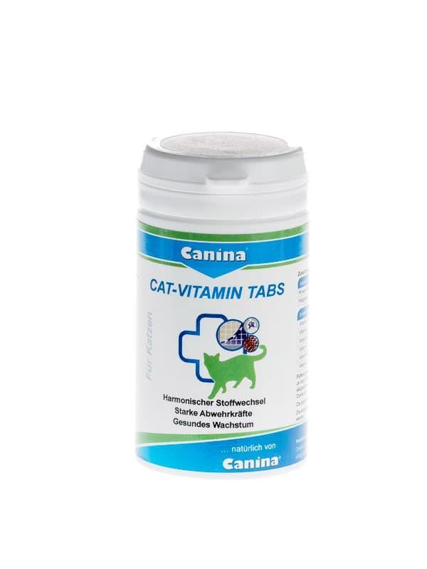 Витаминно-минеральный комплекс для кошек Canina Cat-Vitamin Tabs 100 шт. 50 г (26291)