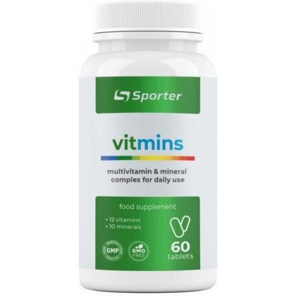 Мультивитаминный комплекс Sporter Multivitamins and Minerals 60 таблеток