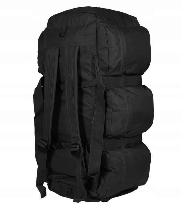 Рюкзак-сумка 2в1 Mil-Tec Combat Duffle Bag Tap 98 л 85x34x29 см Black (13846002)