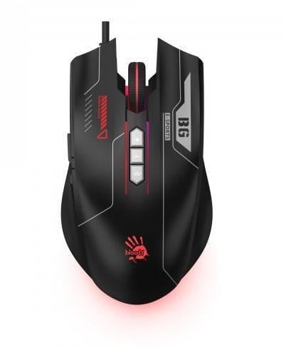 Компьютерная мышка оптическая BLOODY ES7 Esports USB сенсор PixArt 100-6000 dpi 15G 45 IPS RGB подсветка 8 программируемых Черный (2881184993)