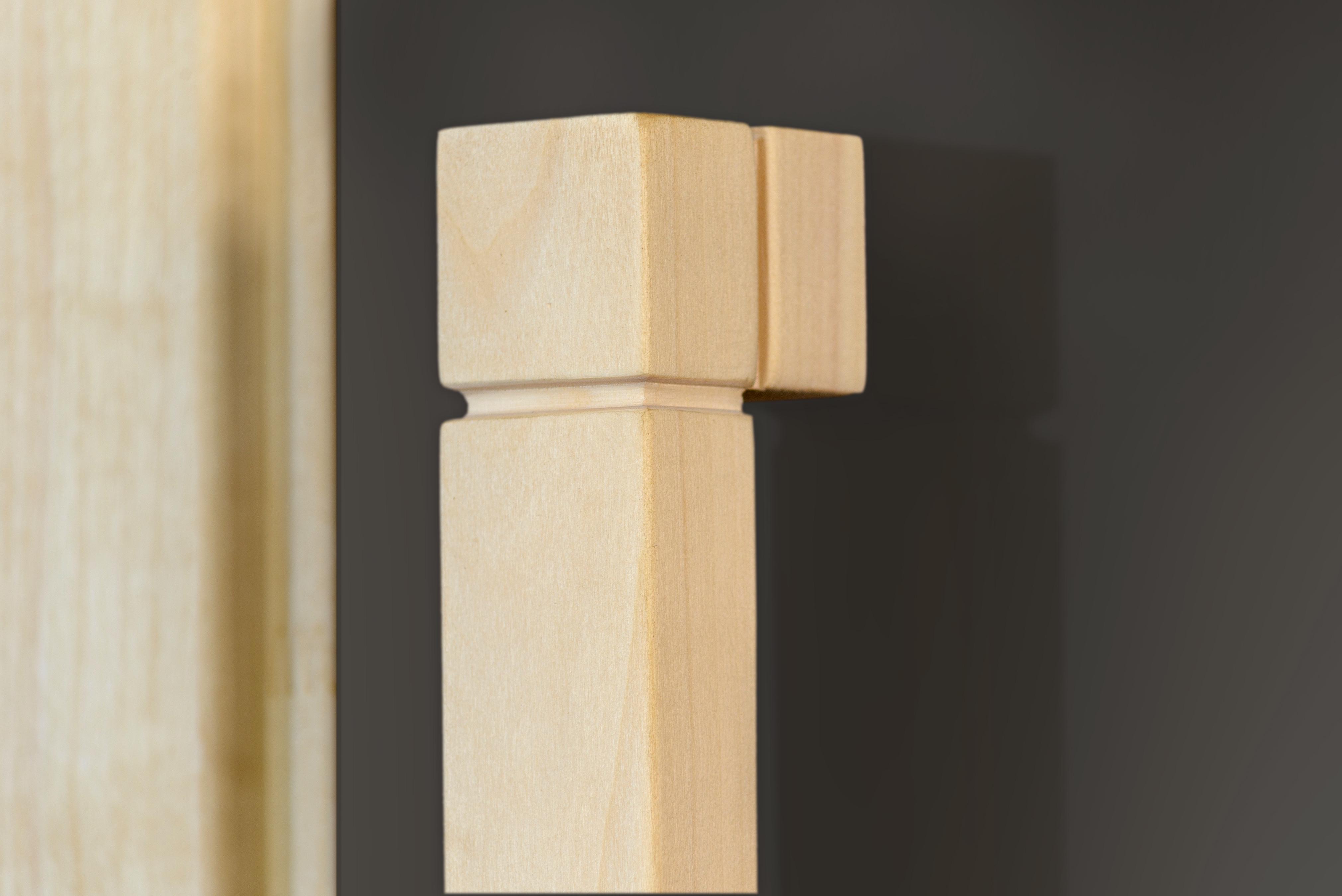 Дверь для сауны Parmaster Professional стекло 6 мм 2000x800 мм Графит матовый (568) - фото 4