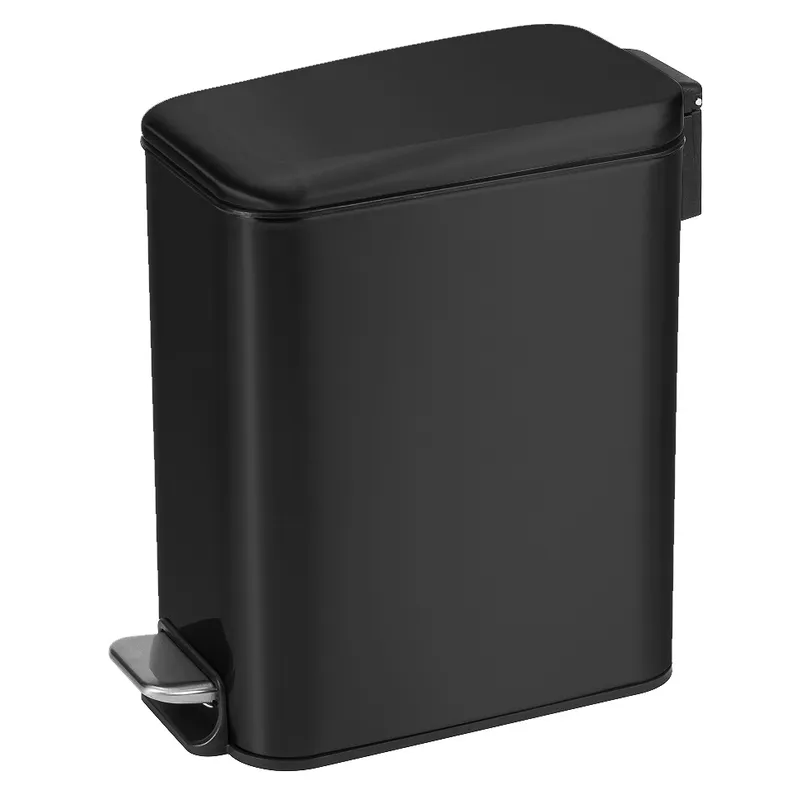 Відро для сміття прямокутне MIXXUS Diverse-TC0312 з плавним закриванням 12 л Чорний (MI709 - фото 1 Відро для сміття прямокутне MIXXUS Diverse-TC0312 з плавним закриванням 12 л Чорний (MI709 - фото 1
