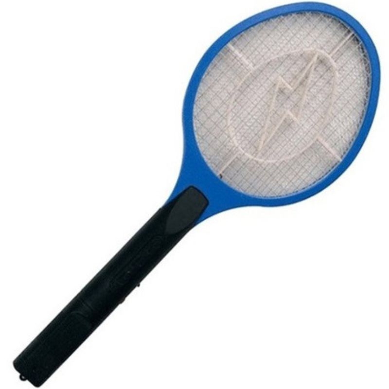 Мухобійка електрична UKC 7430 акумуляторна від комарів/мух/комах Blue (28690306)