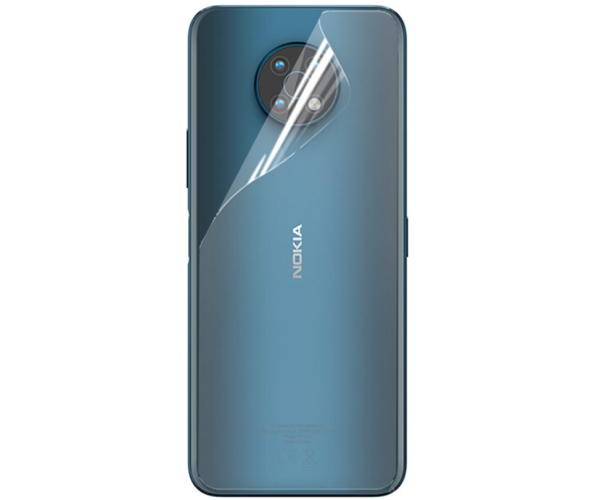 Противоударная гидрогелевая пленка Hydrogel Film для Nokia G50 на заднюю панель, Transparent