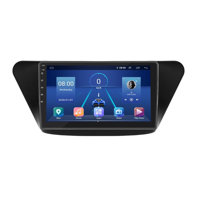 Штатная магнитола Lesko для Lifan X50 2015-н.в. экран 9" 4/64Gb 4G Wi-Fi GPS Top Лифан