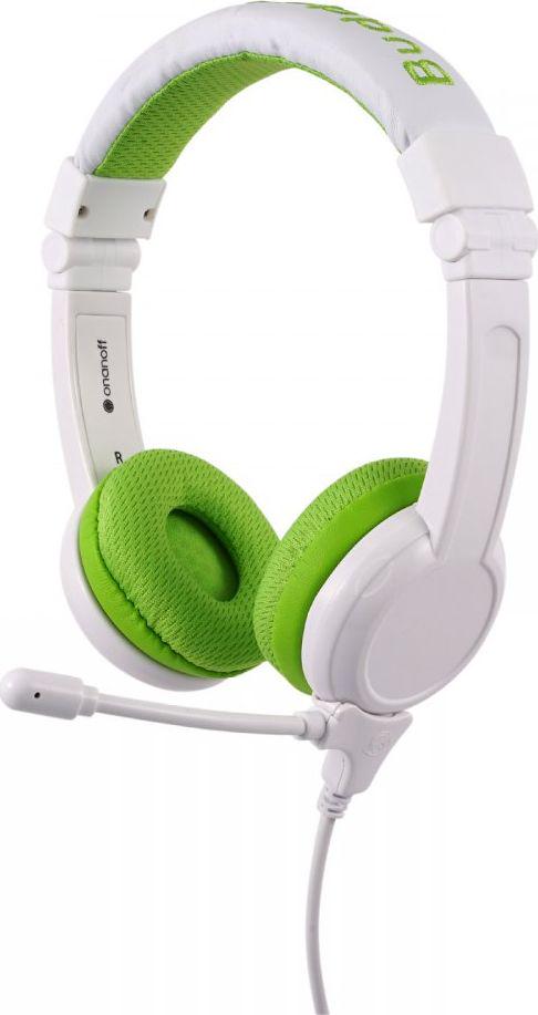 Навушники з мікрофоном BuddyPhones BP Schoolp Green