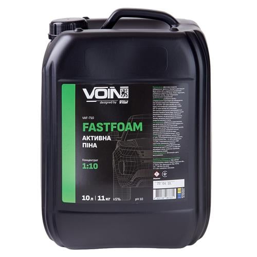 Пена активная Voin FastFoam 1:8-1:10 10 л (pH10) Пена активная Voin FastFoam 1:8-1:10 10 л (pH10)