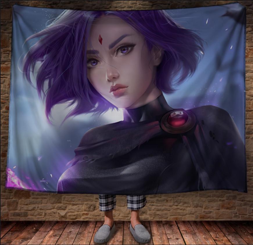 Плед с 3D принтом Raven 150х200 см (epi_0995) Плед с 3D принтом Raven 150х200 см (epi_0995)