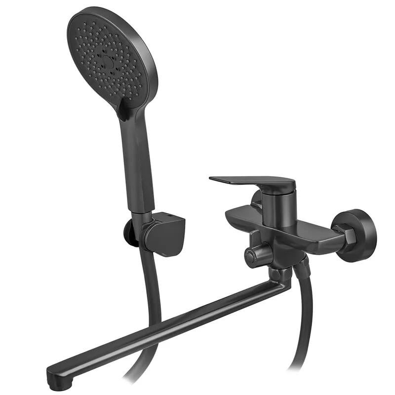 Смеситель для ванны MIXXUS PREMIUM DERBY 006 Euro Black (MI6602)