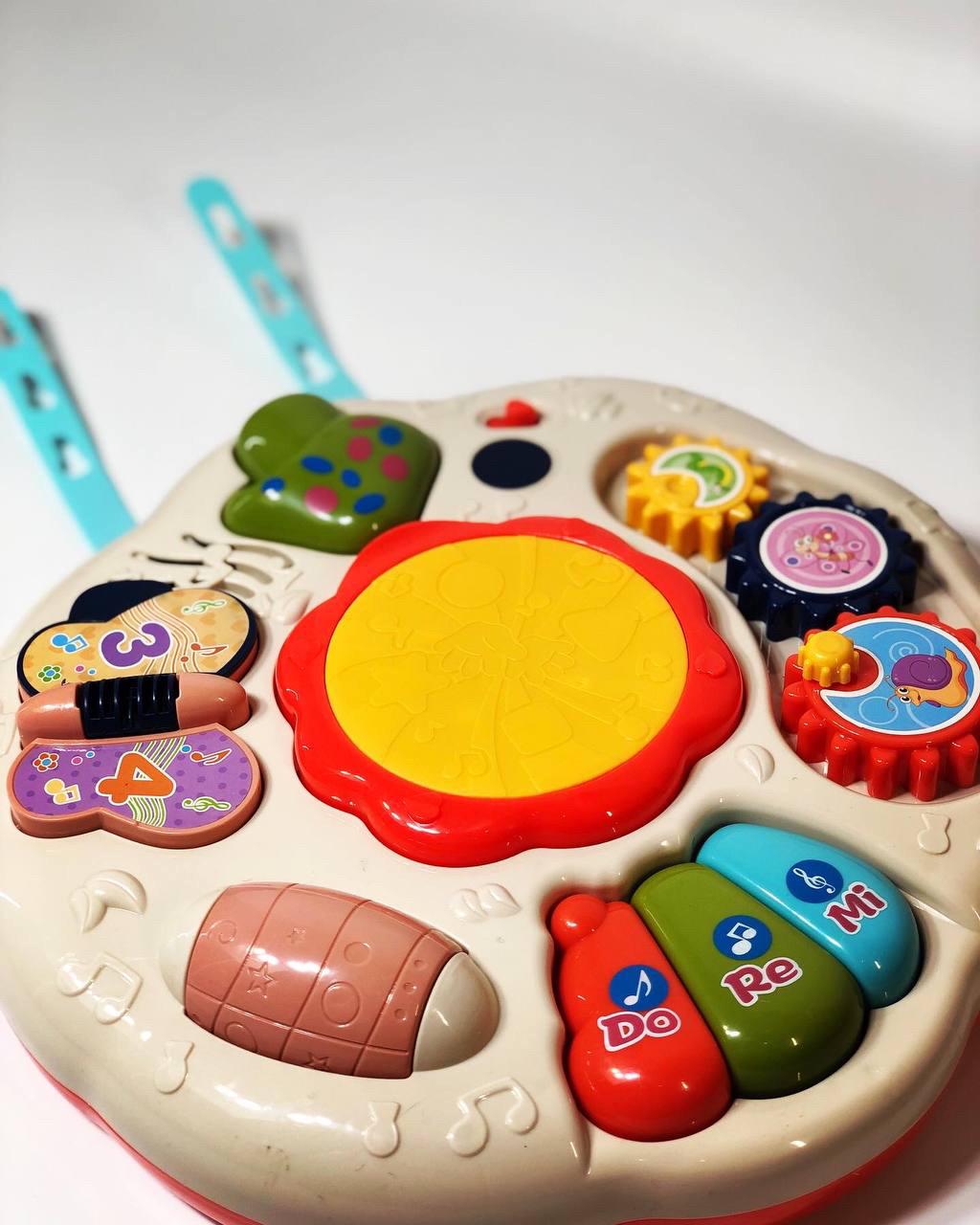 Ігровий музичний столик TK Group 14848 12 3в1 підсвічування/звуки/мелодії/піаніно/в коробці - фото 3 Ігровий музичний столик TK Group 14848 12 3в1 підсвічування/звуки/мелодії/піаніно/в коробці - фото 3