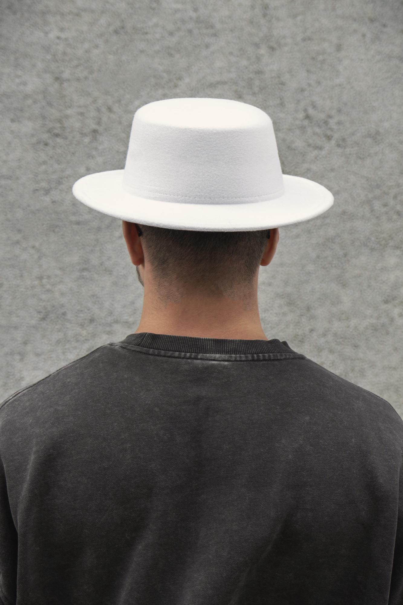 Шляпа мужская Without Walter Basic White (8049706) - фото 3