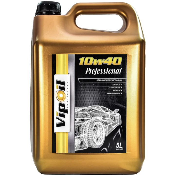 Моторное масло VipOil Professional 10W-40 5 л (0162828)