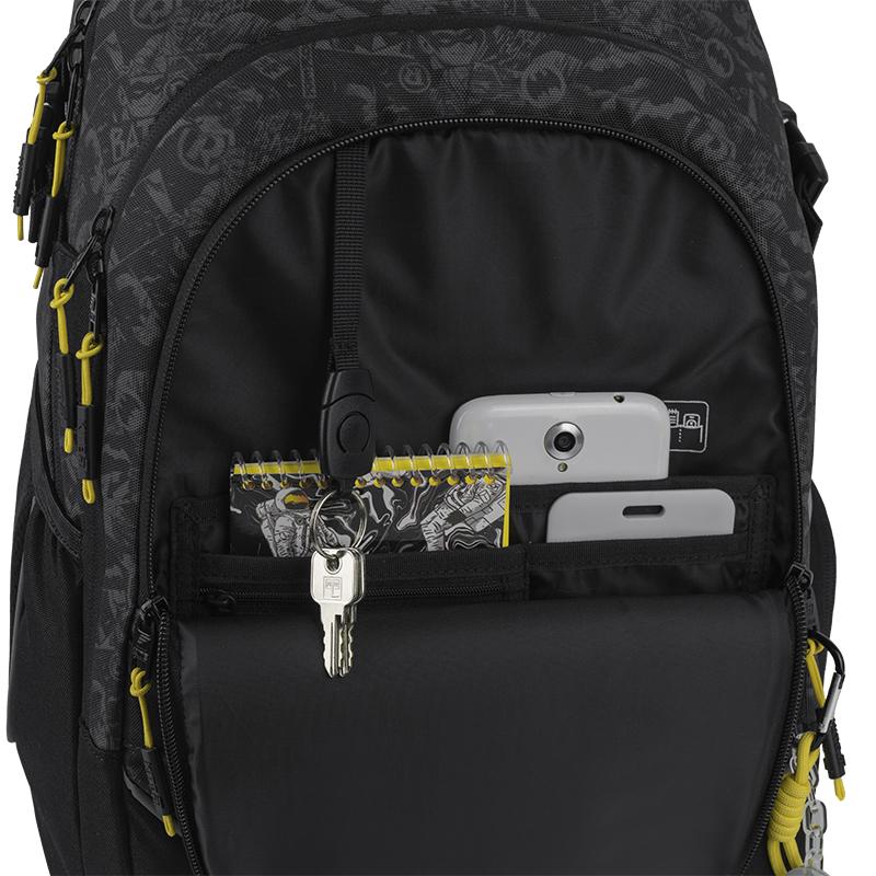 Рюкзак KITE Education Teens DC Batman DC25-727M - фото 10 Рюкзак KITE Education Teens DC Batman DC25-727M - фото 10