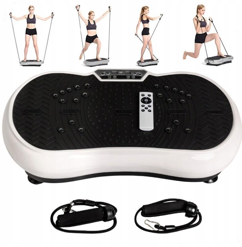 Виброплатформа-массажер тренировочная REVOGYM с пультом дистанционного управления White (1183) - фото 4