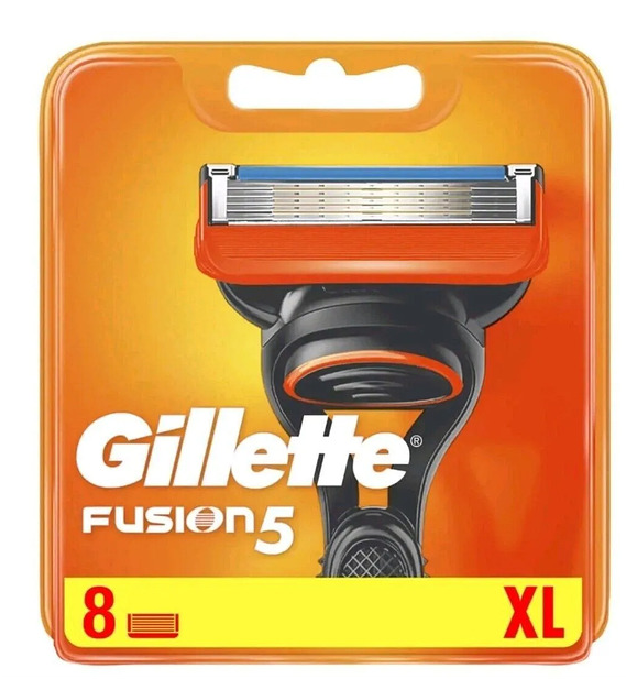 Лезвия для бритья Gillette Fusion5 в упаковке 8 шт. (0080)