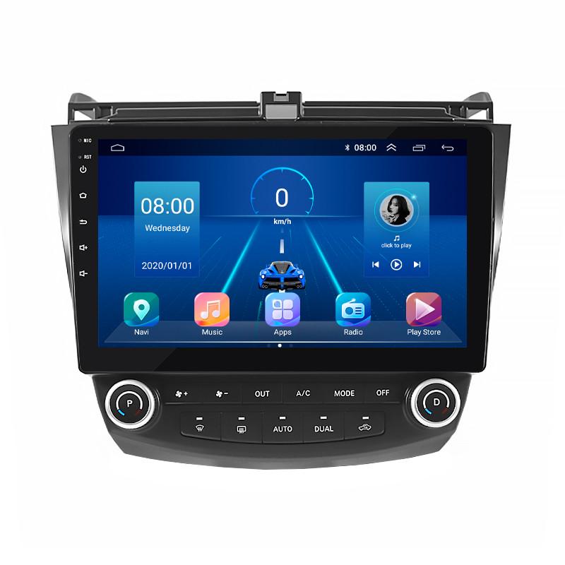 Автомагнітола штатна Lesko 4G/Wi-Fi/GPS для Honda Accord VII Рестайлінг 2005-2008 6/128Gb 10" (1697740916)