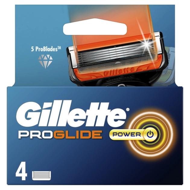 Картриджи сменные для бритья Fusion 5 мужские Gillette Fusion5 ProGlide Power 2022 новый дизайн 4 шт. - фото 2