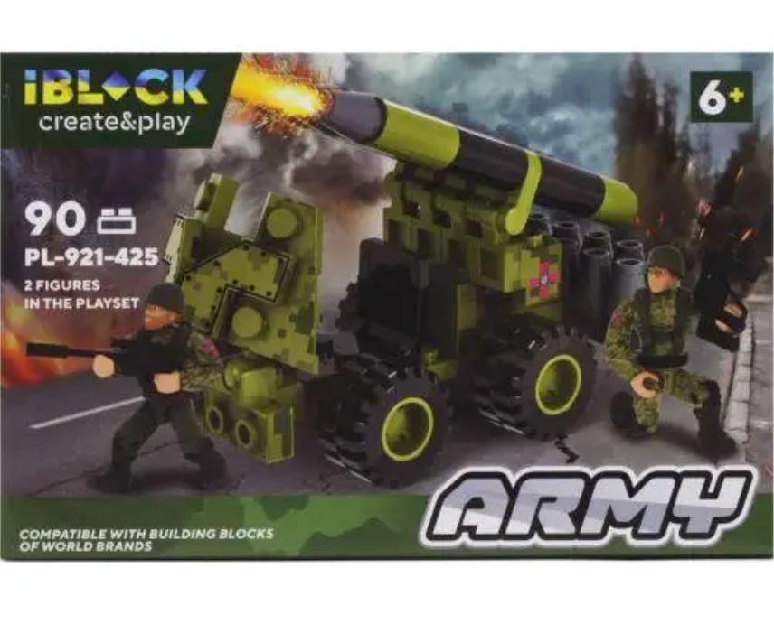 Конструктор Iblock Армия Реактивная система 90 дет.