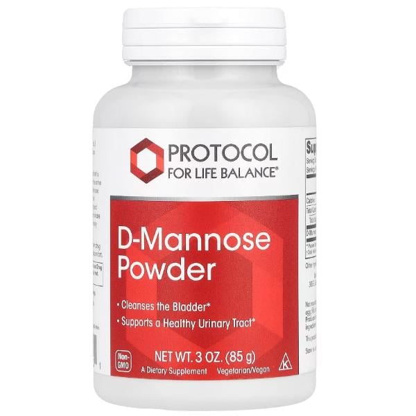 Натуральный урологический препарат Protocol for Life Balance D-Mannose powder 85 г/43 порций (23712987)
